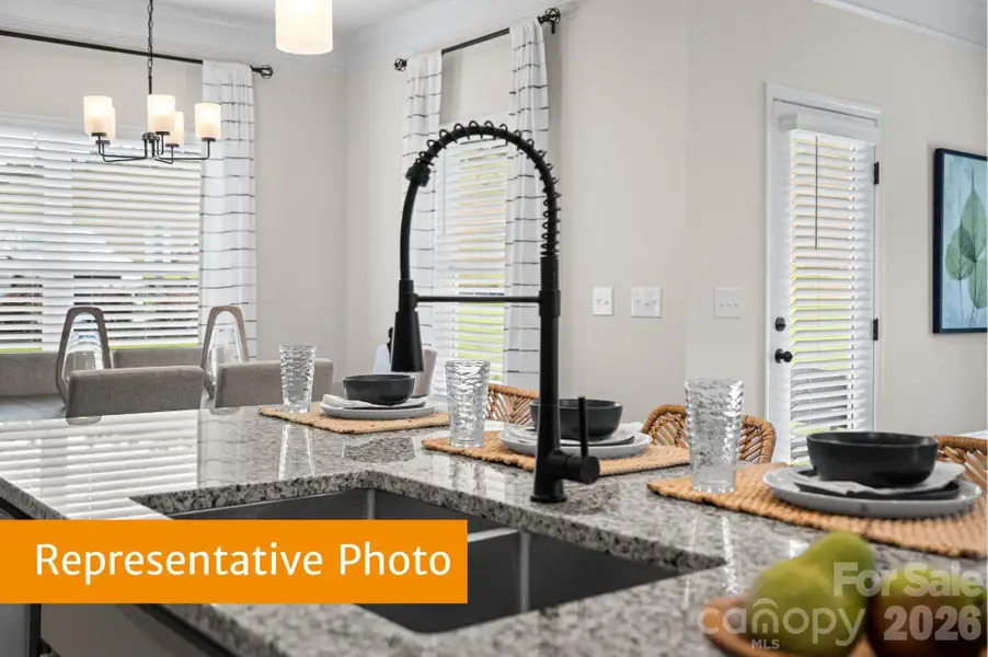 Close-up of interior finishes inside a home in Catawba Trace, Catawba (Image 6).
