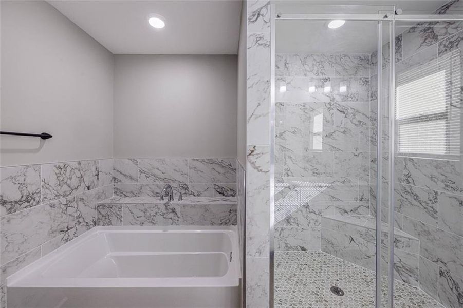 Furnished interior view inside a new home in , Stone Mountain (Image 11).