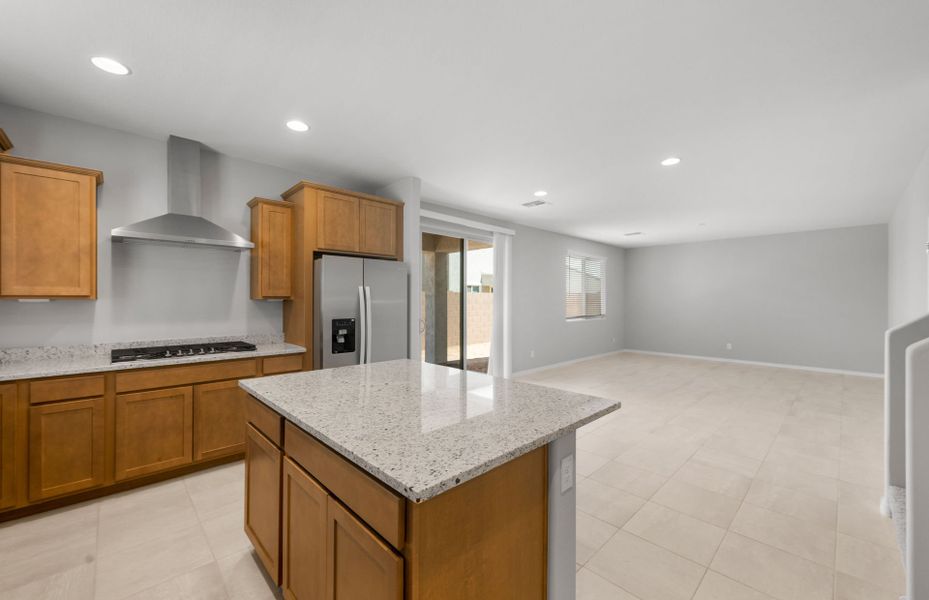 Furnished interior view inside a new home in Asante- Atrium Series, Surprise (Image 9).