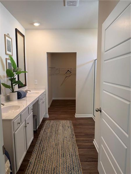 Furnished interior view inside a new home in Villages at Cedar Hill, Dallas (Image 28).