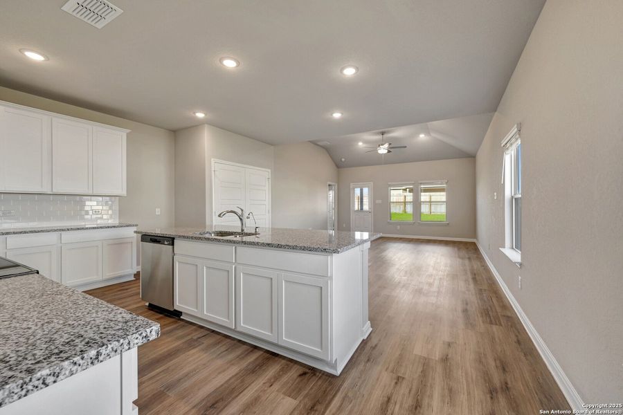 Furnished interior view inside a new home in Park Place, New Braunfels (Image 11). Furnished interior view inside a new home in Park Place, New Braunfels (Image 11).
