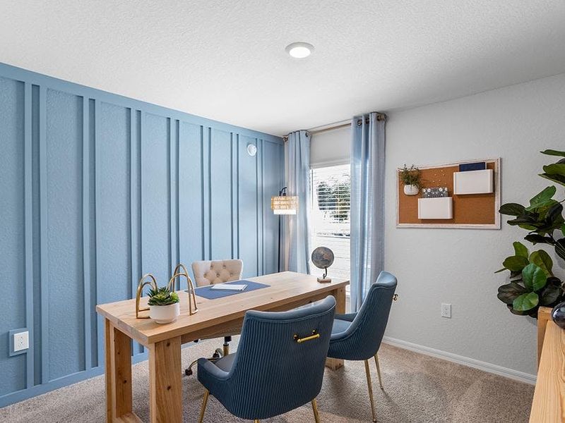 Or, a home office - Parker II by Highland Homes