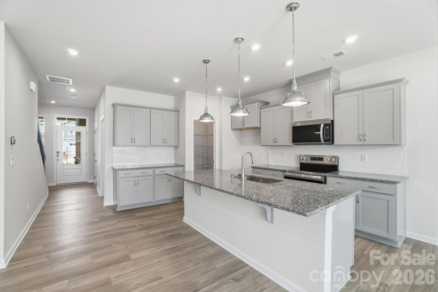 Furnished interior view inside a new home in Arbor Chase, Clover (Image 4).