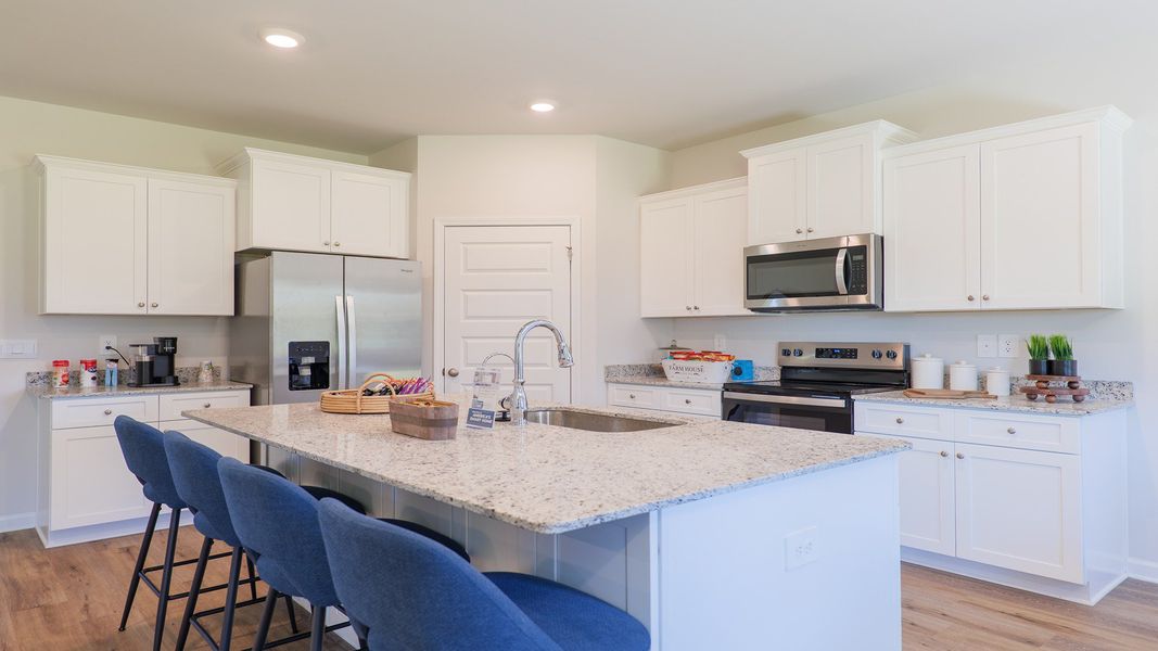 Representative furnished interior of a home built from the The Carol by D.R. Horton in Misting Springs, Crawfordville (Image 8).