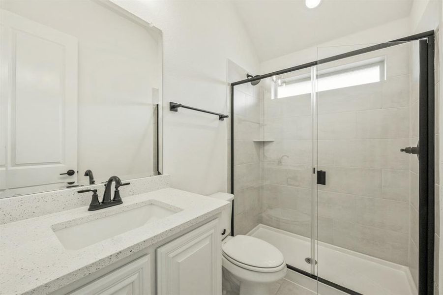 Furnished interior view inside a new home in Wildflower Ranch 60-65, Justin (Image 8). Furnished interior view inside a new home in Wildflower Ranch 60-65, Justin (Image 8).