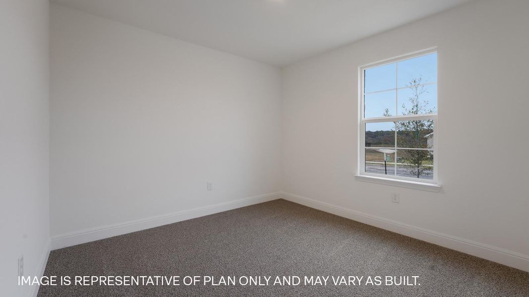 Spacious, unfurnished interior of a new home in Prairie Lakes, Buda (Image 12).