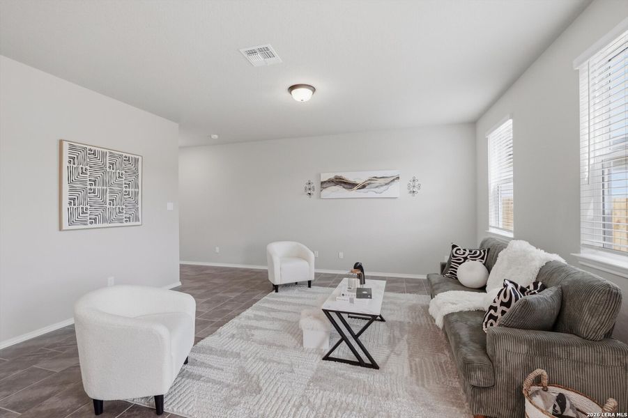 Furnished interior view inside a new home in Agave, San Antonio (Image 15). Furnished interior view inside a new home in Agave, San Antonio (Image 15).
