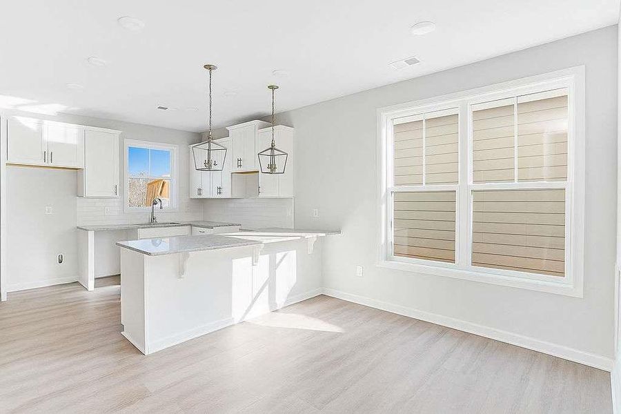 Furnished interior view inside a new home in , Fayetteville (Image 3).