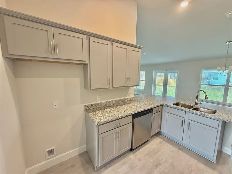 Furnished interior view inside a new home in South Gulf Cove, Port Charlotte (Image 8). Furnished interior view inside a new home in South Gulf Cove, Port Charlotte (Image 8).