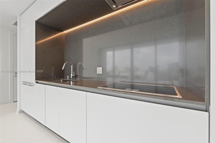 Close-up of interior finishes inside a home in Aston Martin Residences, Miami (Image 10).