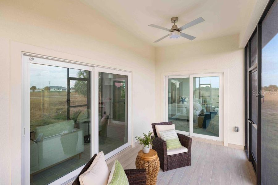 Exterior details and patio area of a home in , Placida (Image 28).