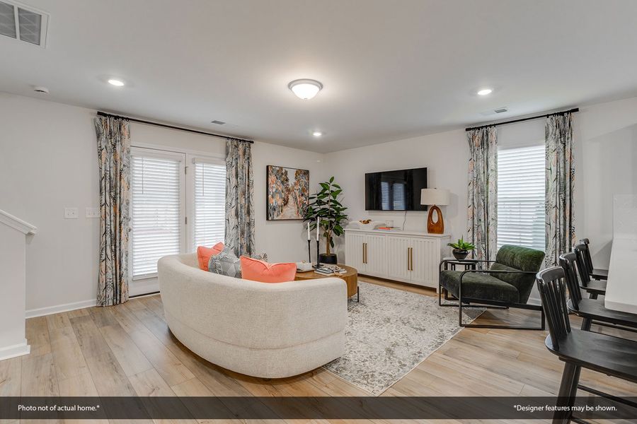 Furnished interior view inside a new home in Pinecrest, West Columbia (Image 7).
