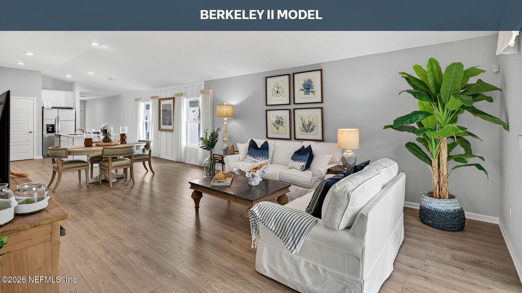 Furnished interior view inside a new home in The Arbors, Jacksonville (Image 18).