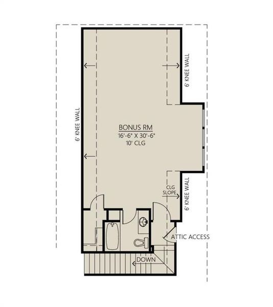 2D floor plan layout of this home in , Maysville, GA (Image 5).