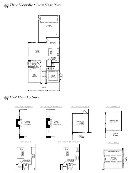 2D floor plan layout of this home in Clubside Reserve at Summerlake, Lexington, SC (Image 1). 2D floor plan layout of this home in Clubside Reserve at Summerlake, Lexington, SC (Image 1).
