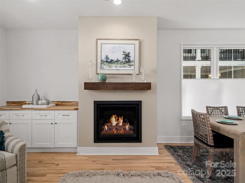 Furnished interior view inside a new home in , Saluda (Image 3).
