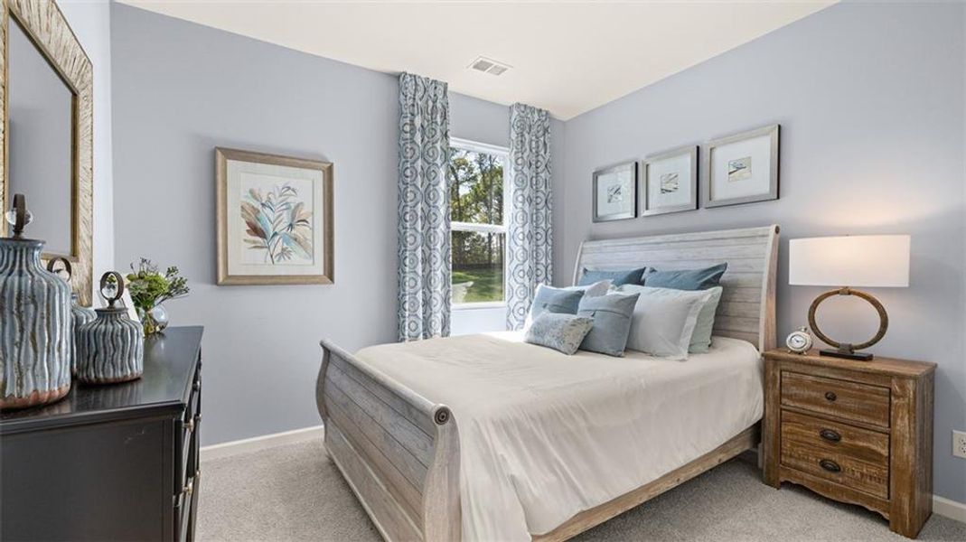 Furnished interior view inside a new home in Jackson Landing, Jefferson (Image 64). Furnished interior view inside a new home in Jackson Landing, Jefferson (Image 64).