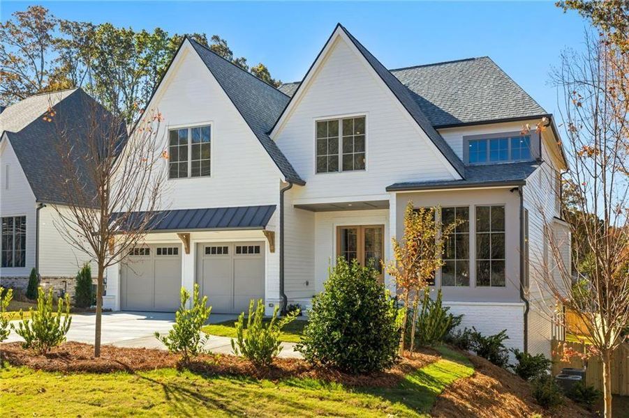 Front exterior of a new home in , Chamblee, GA, highlighting curb appeal (Image 1).