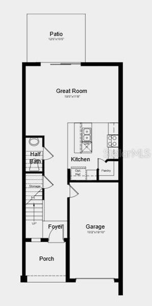 2D floor plan layout of this home in The Towns at Tiburon, Nokomis, FL (Image 3). 2D floor plan layout of this home in The Towns at Tiburon, Nokomis, FL (Image 3).