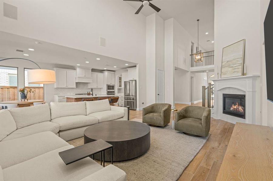Furnished interior view inside a new home in Walsh, Fort Worth (Image 17).