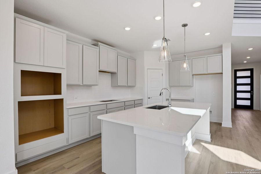 Furnished interior view inside a new home in Carmel Ranch, Schertz (Image 15).