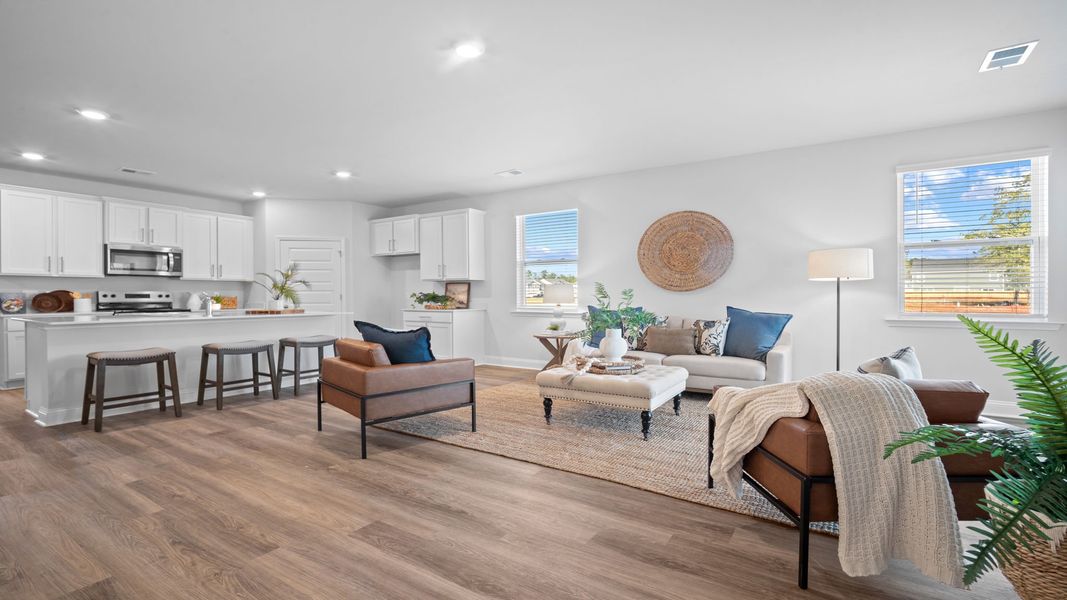 Furnished interior view inside a new home in Laurel Grove, Guyton (Image 16).