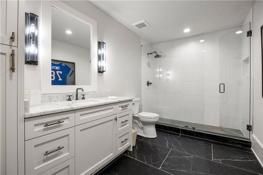 Furnished interior view inside a new home in , Alpharetta (Image 10).