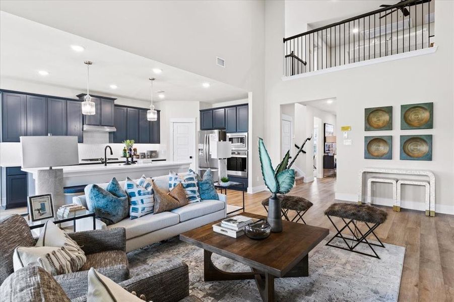 Furnished interior view inside a new home in , Celina (Image 7).