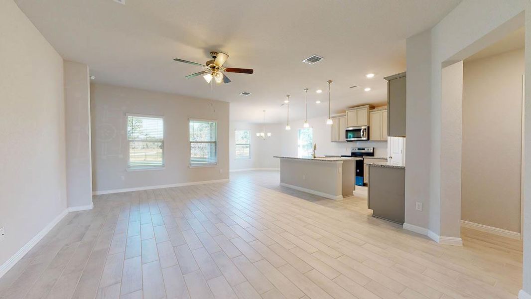 Spacious, unfurnished interior of a new home in Creekfall, Burnet (Image 14). Spacious, unfurnished interior of a new home in Creekfall, Burnet (Image 14).