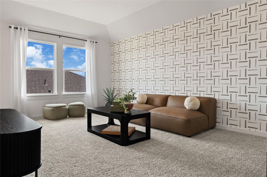 Furnished interior view inside a new home in Holly Ridge, Rosenberg (Image 29).
