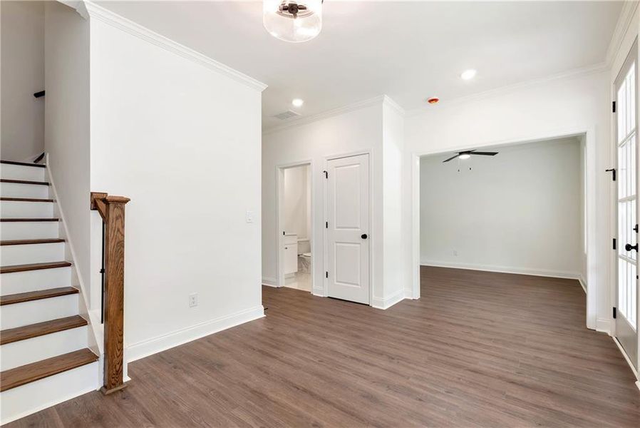 Spacious, unfurnished interior of a new home in , Commerce (Image 37).
