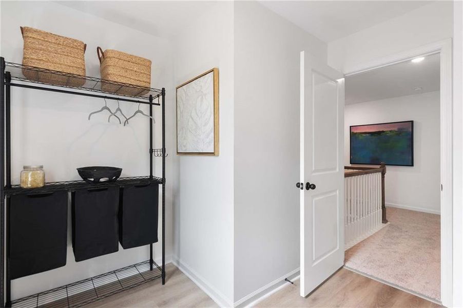 Furnished interior view inside a new home in Creekside, Dawsonville (Image 41). Furnished interior view inside a new home in Creekside, Dawsonville (Image 41).