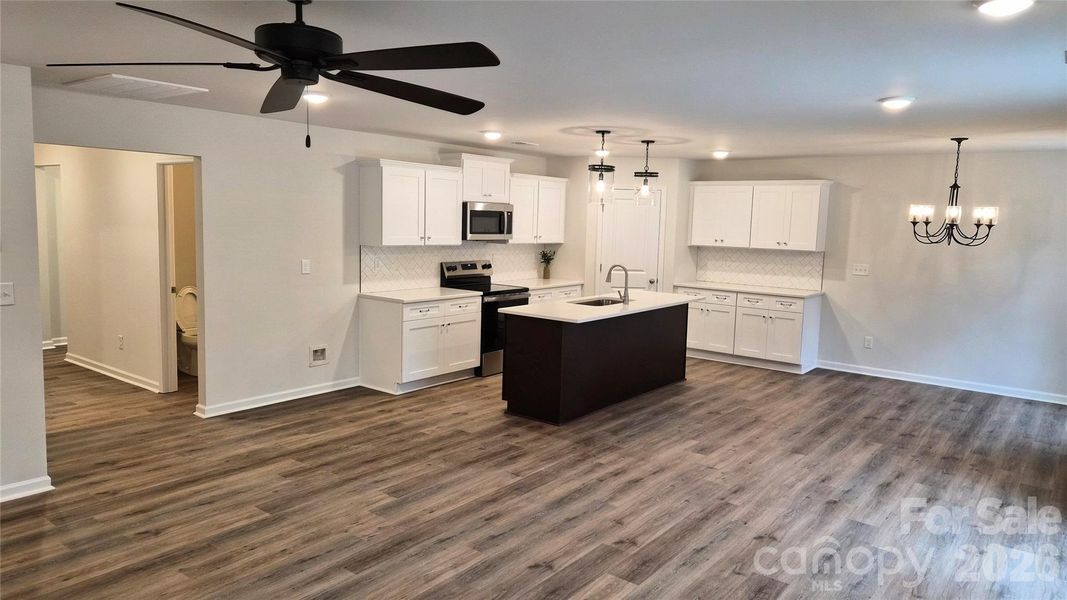 Furnished interior view inside a new home in , Lancaster (Image 4).
