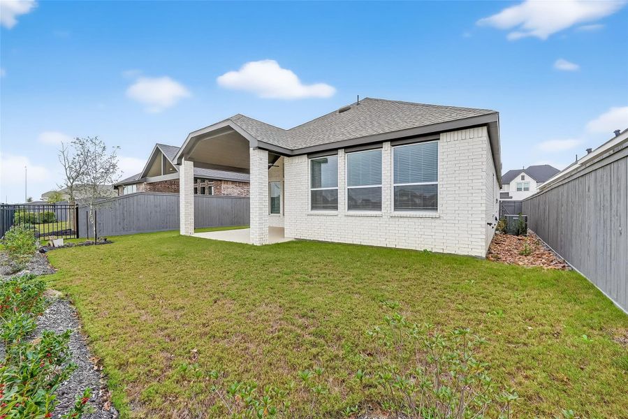Exterior details and patio area of a home in Jubilee, Hockley (Image 30).