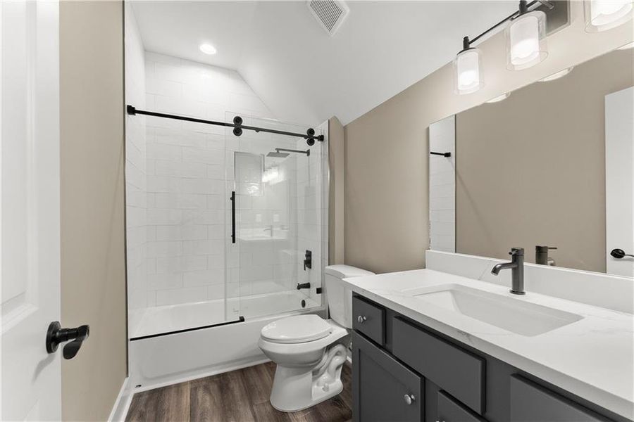 Furnished interior view inside a new home in , Cumming (Image 11). Furnished interior view inside a new home in , Cumming (Image 11).