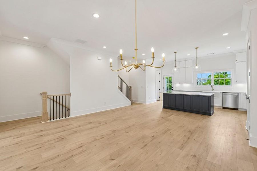 Spacious, unfurnished interior of a new home in Skyview On Broad, Sugar Hill (Image 35).