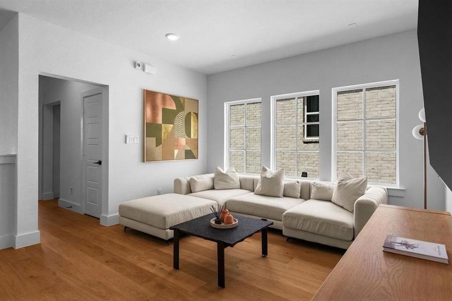 Furnished interior view inside a new home in , Frisco (Image 11).