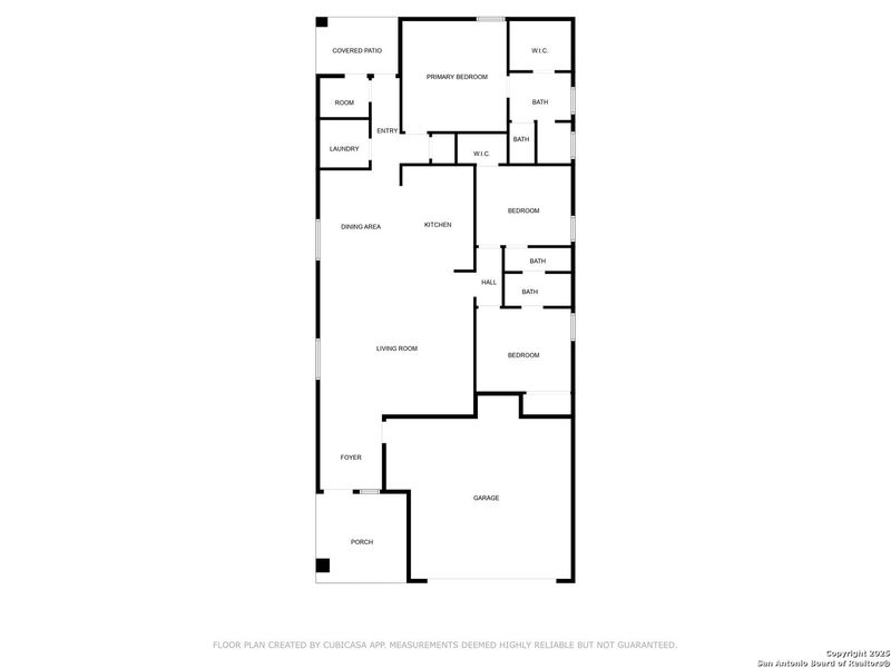 2D floor plan layout of this home in , Laredo, TX (Image 5).