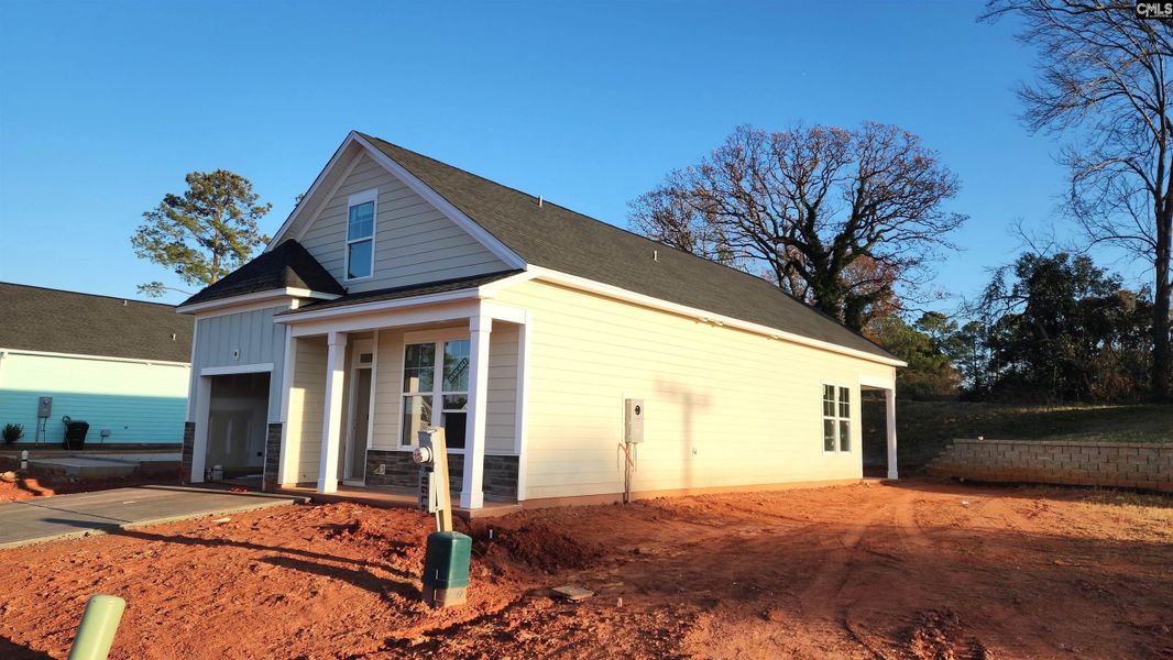 In-progress construction of a new home in Bickley Station, Irmo, SC (Image 24).