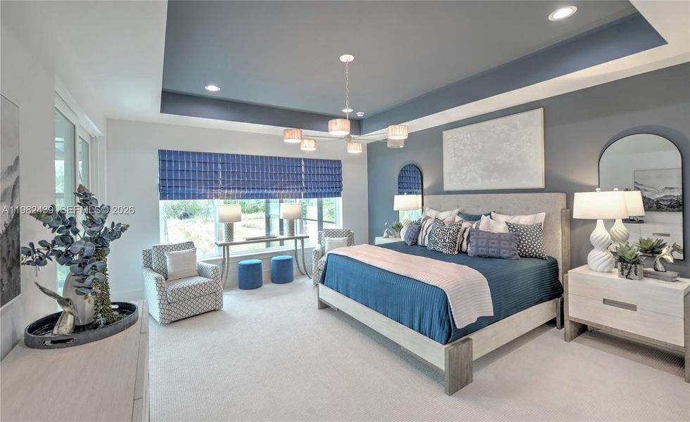 Furnished interior view inside a new home in Veranda Bay, Flagler Beach (Image 6).