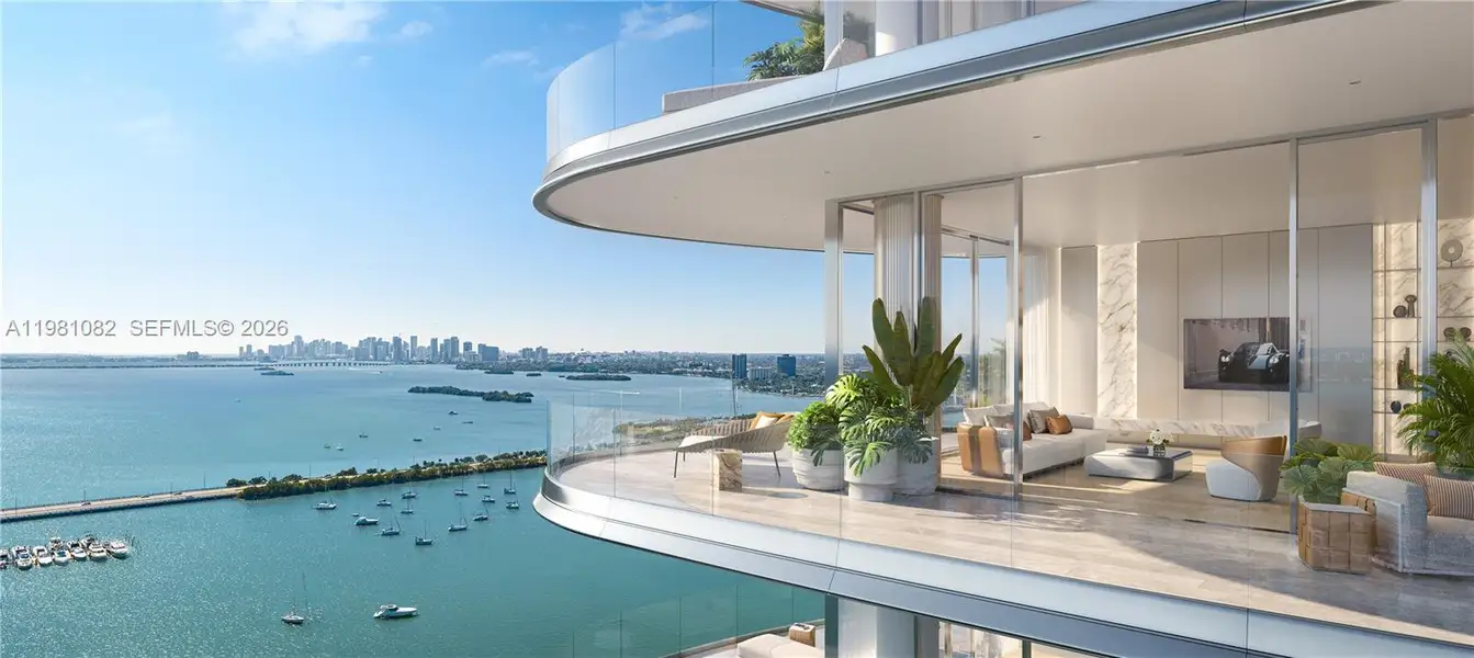 Condo located in Miami, FL showcasing its design and architecture (Image 3).
