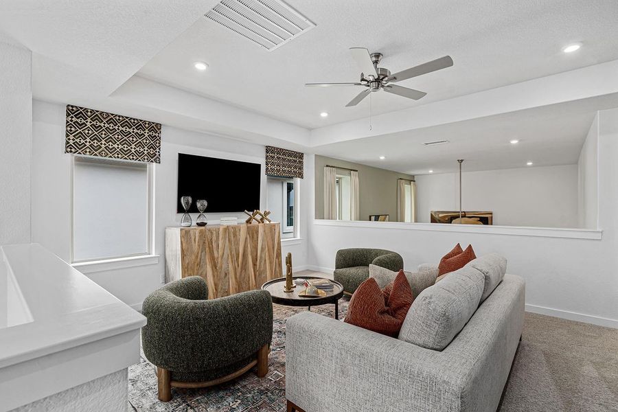 Furnished interior view inside a new home in , Dayton (Image 7).