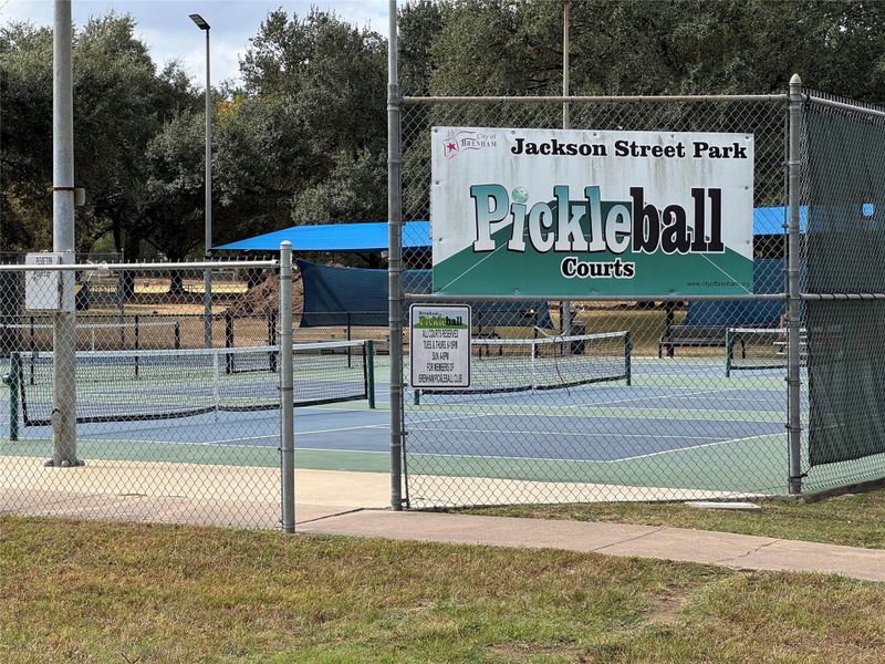 Yes! We Have PICKLE BALL!!!