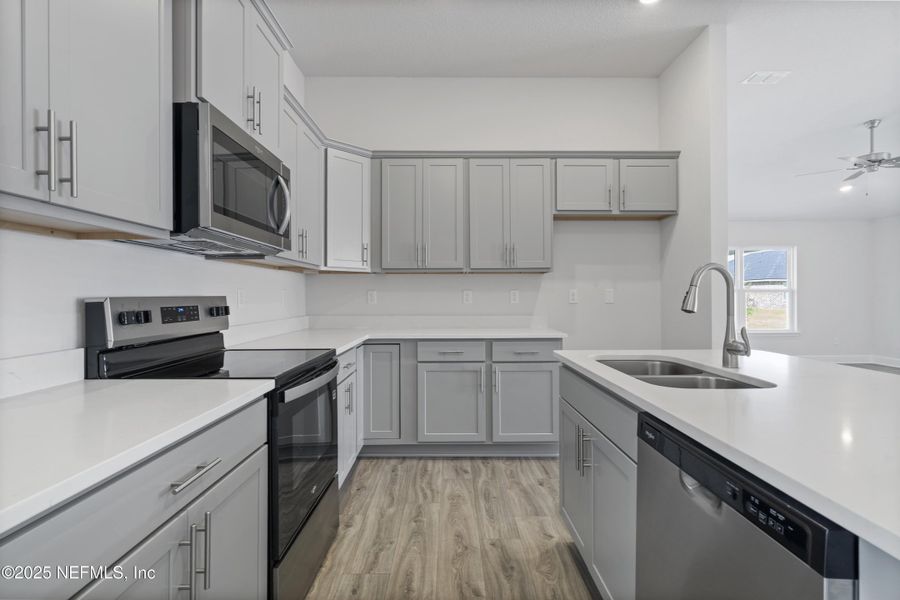 Furnished interior view inside a new home in , Green Cove Springs (Image 6).