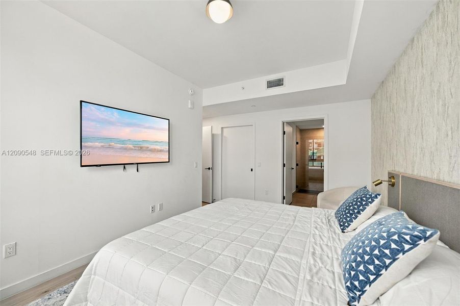 Furnished interior view inside a new home in , Miami (Image 4).