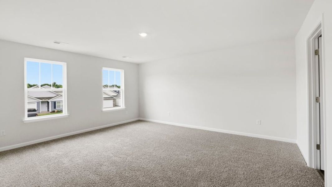 Spacious, unfurnished interior of a new home in Bentley Park, Greenwood (Image 31). Spacious, unfurnished interior of a new home in Bentley Park, Greenwood (Image 31).