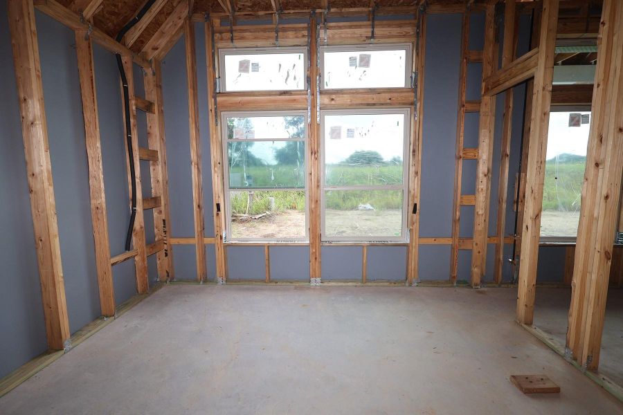 In-progress construction of a new home in Meridiana - Ascent Collection, Manvel, TX (Image 5).