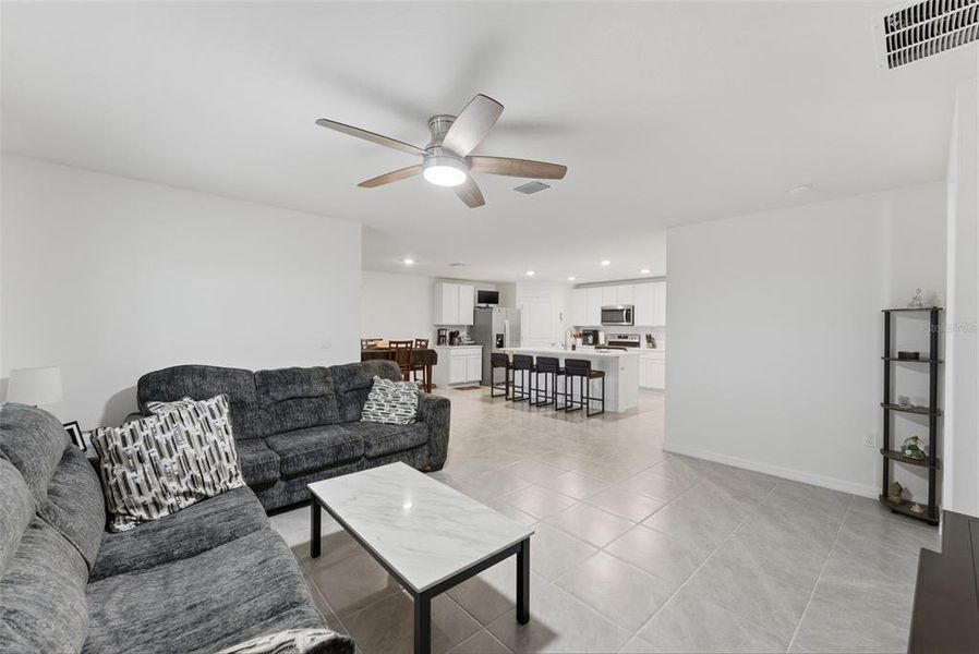 Furnished interior view inside a new home in Twisted Oaks, Wildwood (Image 8).