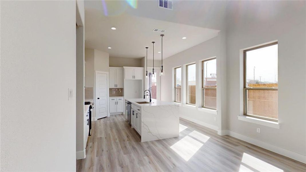 Furnished interior view inside a new home in , Grand Prairie (Image 10). Furnished interior view inside a new home in , Grand Prairie (Image 10).