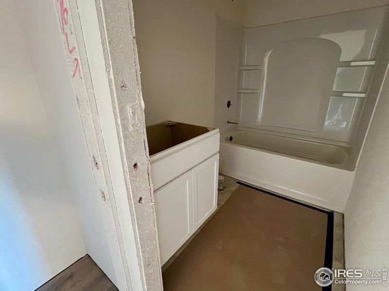 In-progress construction of a new home in Sage Meadows, Wellington, CO (Image 18). In-progress construction of a new home in Sage Meadows, Wellington, CO (Image 18).